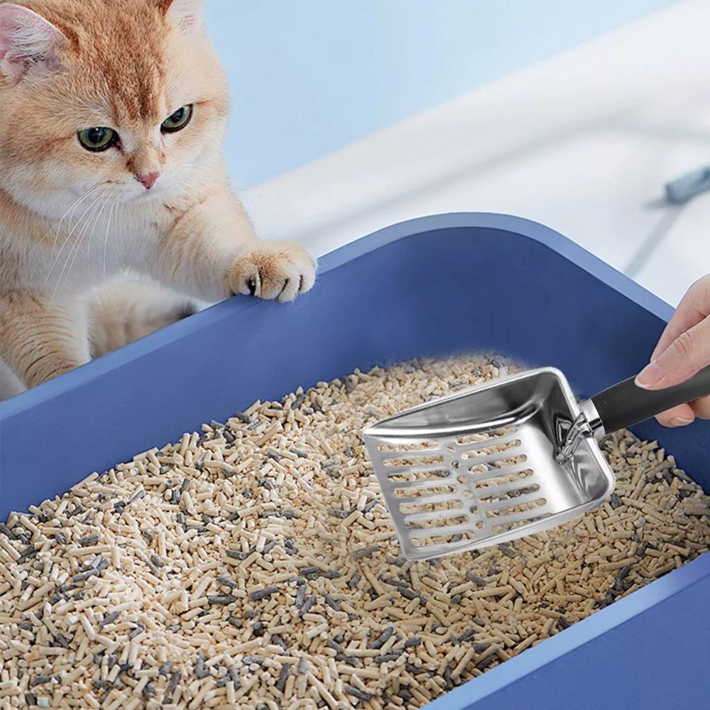 Metal Cat Litter-Scoop Openworked Scooper Creative Cat Poop scoop  Cat Supplies