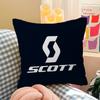 S-Scott Bike Logo Personalized Picture Text Home Decorative Pillows Household Gifts 45X45Cm