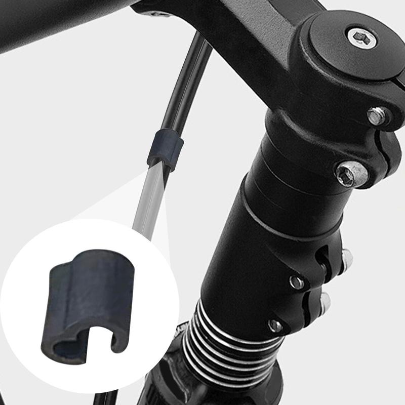 Cycle Cable Clips 10X Housing Hose Guide Clamps Housing Guide Retaining Buckle for Outdoor Road Mountain Riding