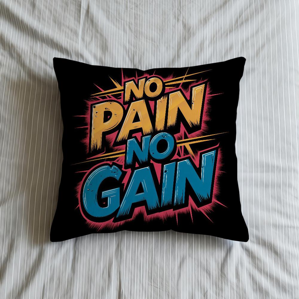No Cushion Cover Soft No Pain Case Gain Sofa Living Room Home Comfortable Office Decor Protective Pillow