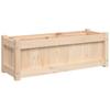Vidaxl Donica Ogrodowa, 90X31X31 Cm, Lite Drewno Sosnowe