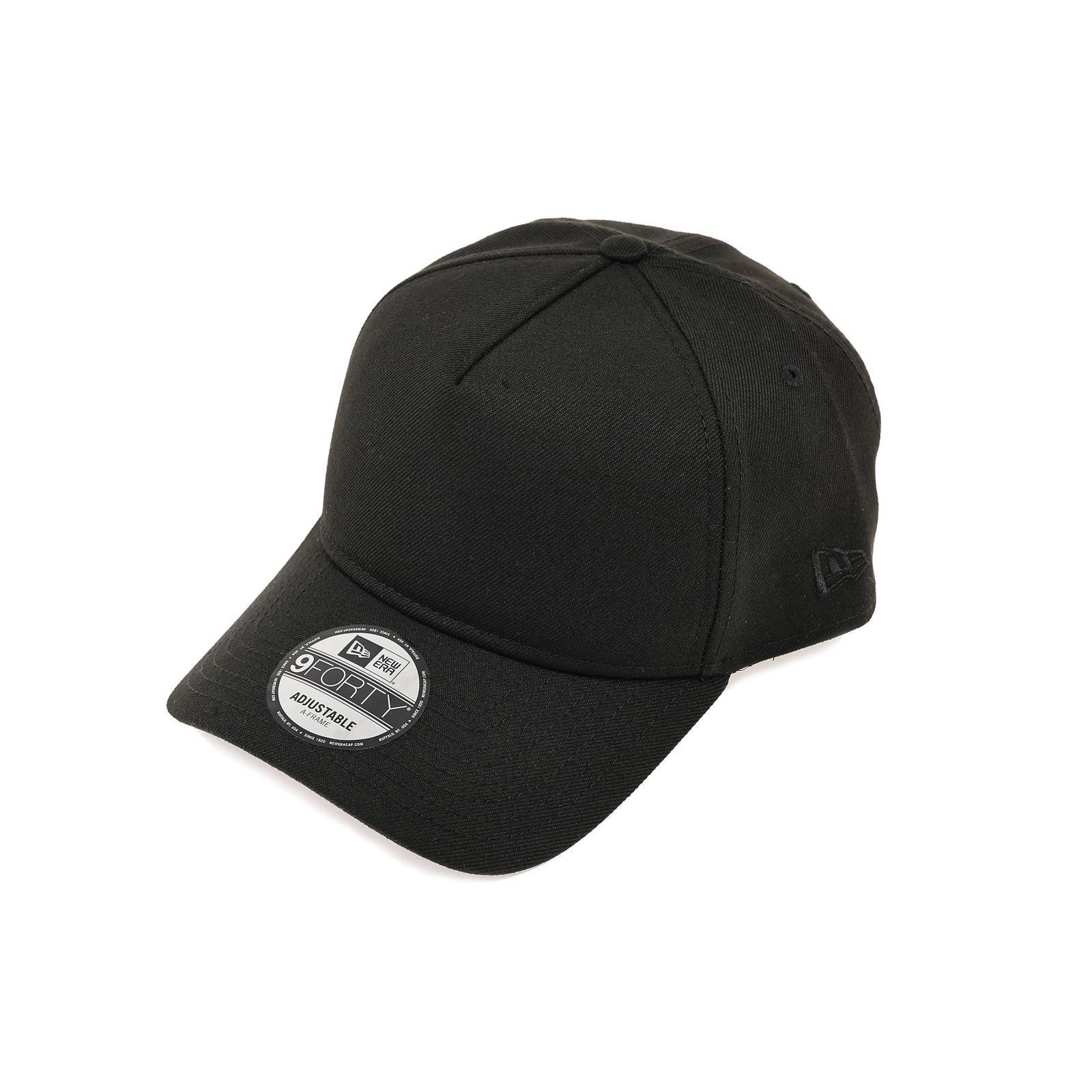 Used [New] NEW ERA New Era Cap 9FORTY Plain NE211 Unisex Black Unused item