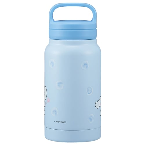 Skater Insulated Stainless Steel Mug Bottle, 350ml, with Screw Handle, Sanrio Cinnamoroll Watercolor Cosmetics, STSC4