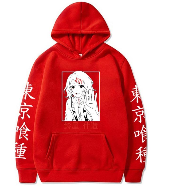 Tokyo Ghoul Japanese Animation Hoodies Men Fashion Long Sleeve Sweatshirts Women Harajuku Streetwear Pullovers Sudaderas