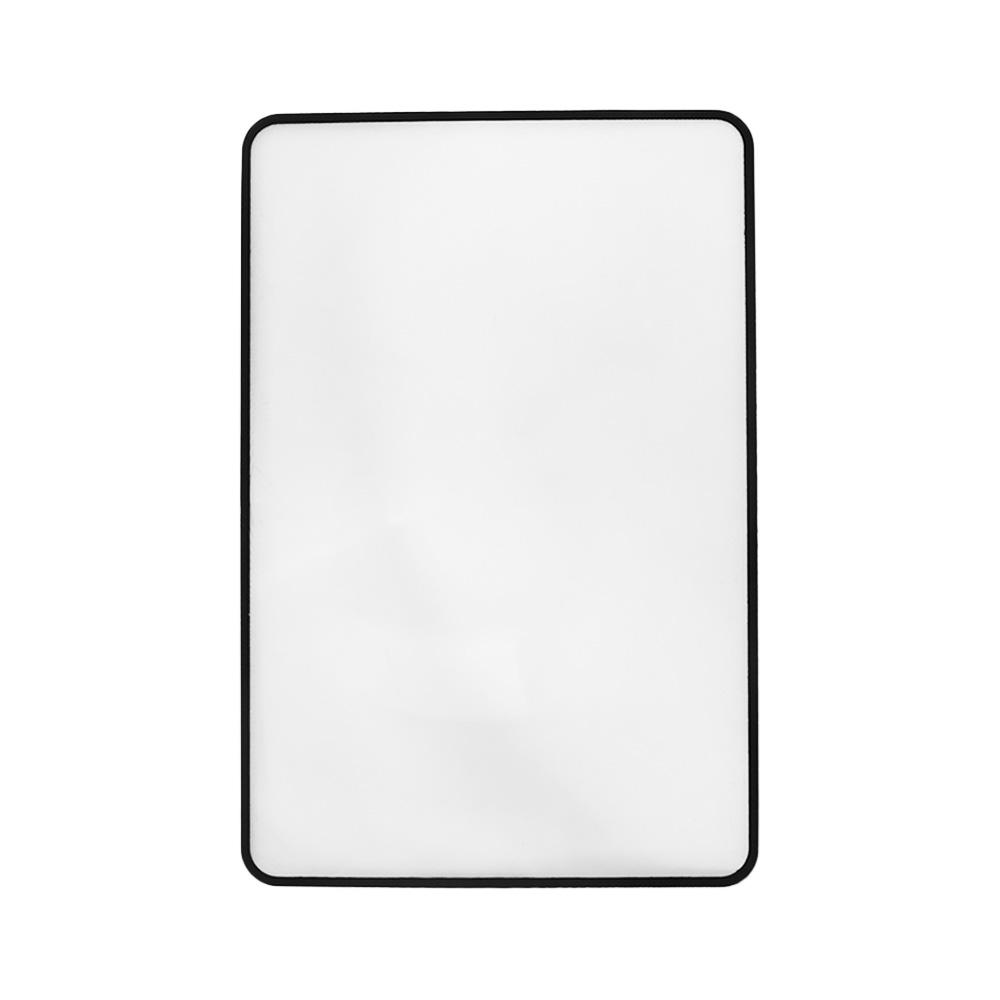 Magnification X3 Large Sheet Magnifier Book Page Magnification Multifunctional Reading Aid Lens Portable PVC Glass Lens Unisex