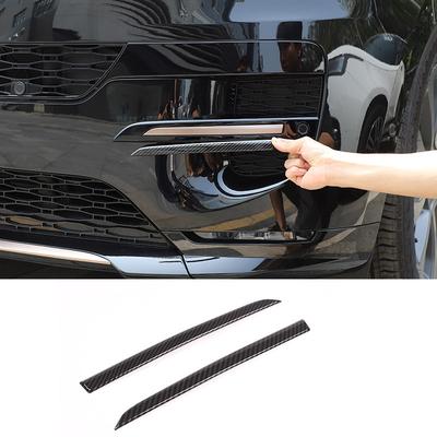For Land Rover Range Rover Sport  2024 ABS Carbon Fiber/Black Car-styling Air Intake Grille Strips Trim Car Accessories