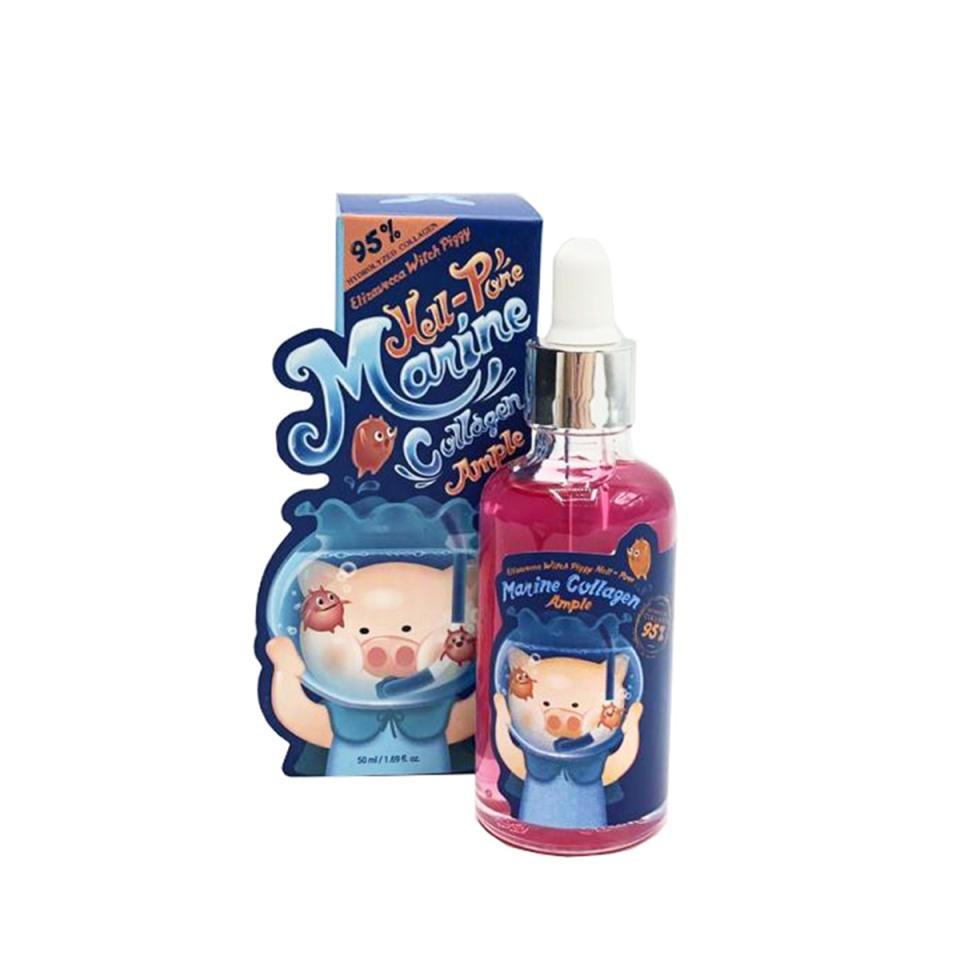 

Сыворотка для лица с морским коллагеном Elizavecca Witch Piggy Hell-Pore Marine Collagen Ample 50мл
