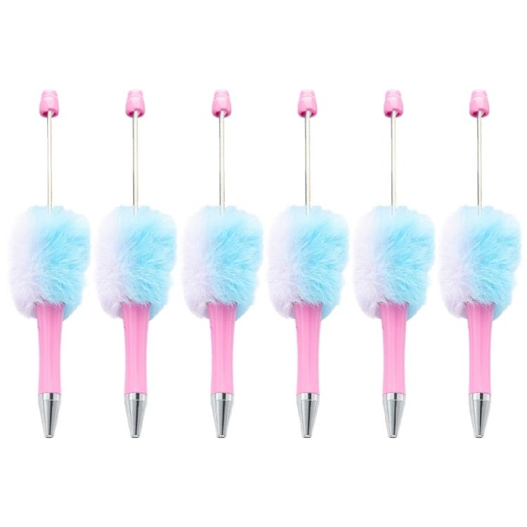 

Ballpoint Pen Plush Ball Beadable Pen for Student Boy Girl Reward Birthday Gift