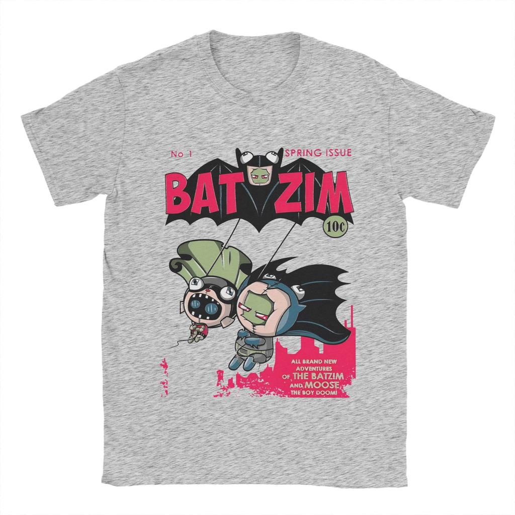 Streetwear T-Shirt Beach Invaders Zims Leisure T Shirts Pure Cotton Tee Shirt for Men Y2K Classic Custom DIY Short Sleeve Tees