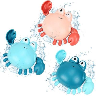 Kleine Krabbe Baby Badespielzeug Aufziehbares Uhrwerk Spielzeug Cartoon Tier Krabbe Schwimmbad Klassische Kette Wasserspielzeug Für Kleinkinder Badespielzeug