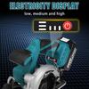 125mm 3Gear Brushless Electric Circular Saw 45 Wood Cutting Machine Adjustable Cordless Saw for 18V Battery