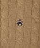 BROOKS BROTHERS Wool Cable Sweater (Beige) (Bbwrmbf401)