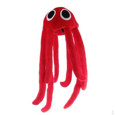 Funny Cute Ocean Sea Octopus Hat Headgear Adult Halloween Party Costume
