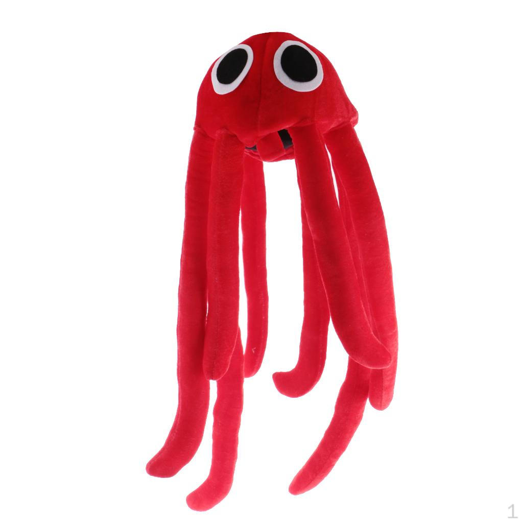 Funny Cute Ocean Sea Octopus Hat Headgear Adult Halloween Party Costume