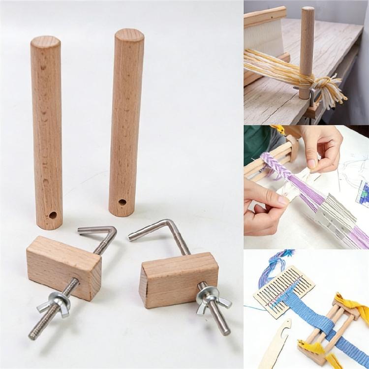Sturdy Wood Crafting Clamps Set Of 2 For Stable Materials Fixing In Projects