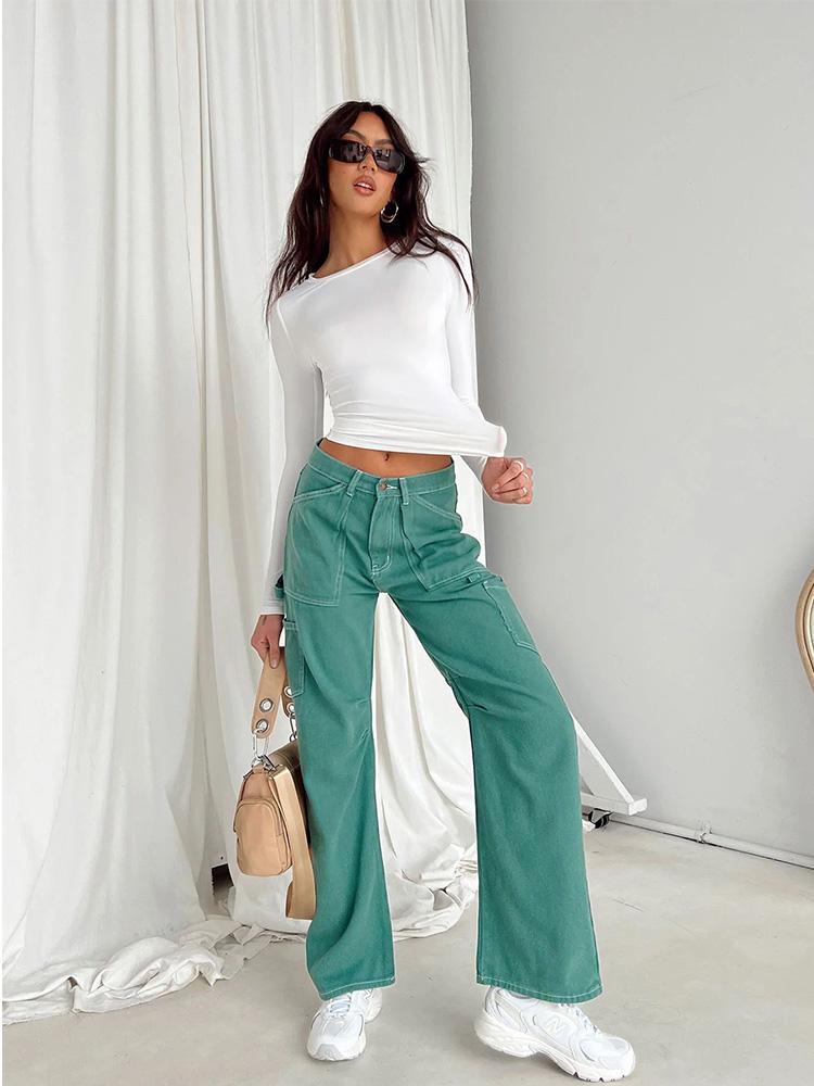 

Женские повседневные футболки с длинными рукавами, весенне-осенние однотонные приталенные пуловеры, футболки, женские уличные базовые футболки, топы M белый