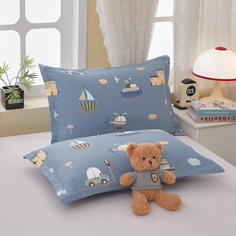 2pcs Floral Pattern Cotton Pillowcase Without Pillow Core, Comfortable Soft Pillow Covers, for Home Bedroom Living Room Decor, 19*29inch