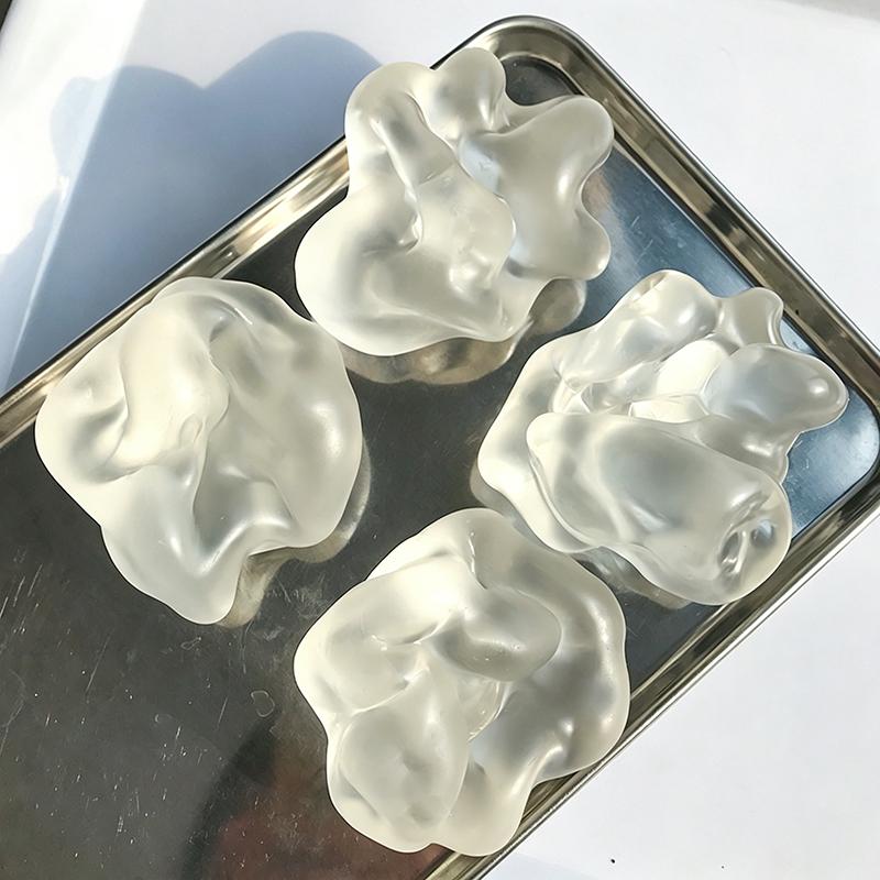 Squishy Plasticity Fidget Toys Transparency Coconut Oil Squeeze Toy Funny Anti-Stress Sensory Toy For Adults Gifts