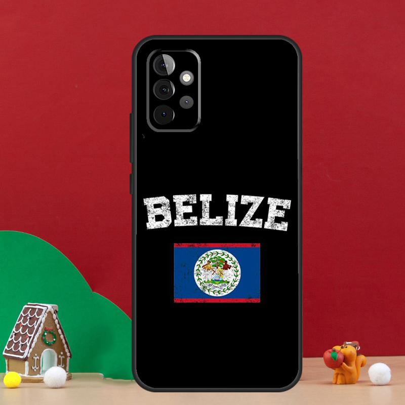 Belizean Flag Case For Samsung Galaxy A55 A52 A32 A12 A33 A06 A16 A26 A36 A56 A15 A53 A13 A34 A54 A14 A17
