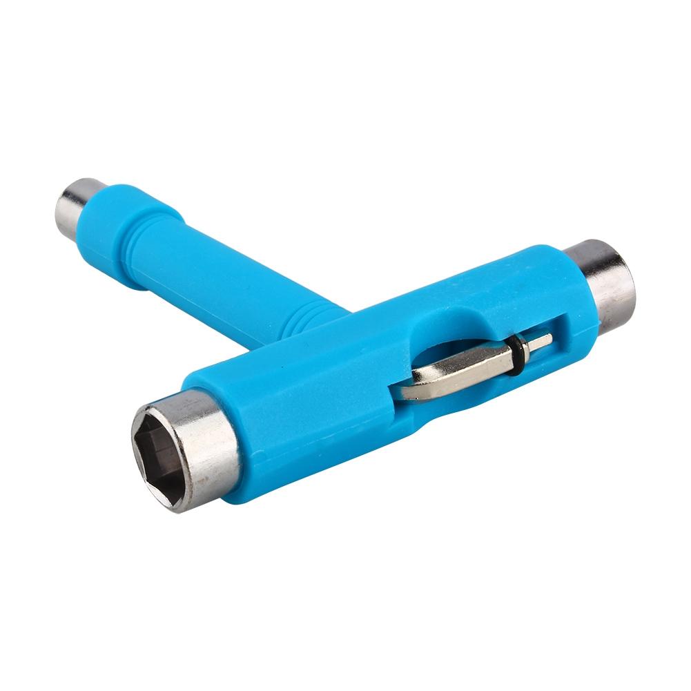 Skøytenøkkel Justeringsverktøy Skateboard Longboard Alt i 1 Nøkkel T-verktøy