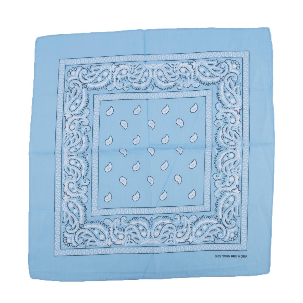 New Quality Scarf Cotton Wristband Handkerchief Neck Head Wrap Bandana Handkerchief