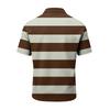 Men's Casual Quick Dry Mesh Golf Polo Shirt Breathable Lightweight Short Sleeve Button Down Collar Top for Outdoor Sports