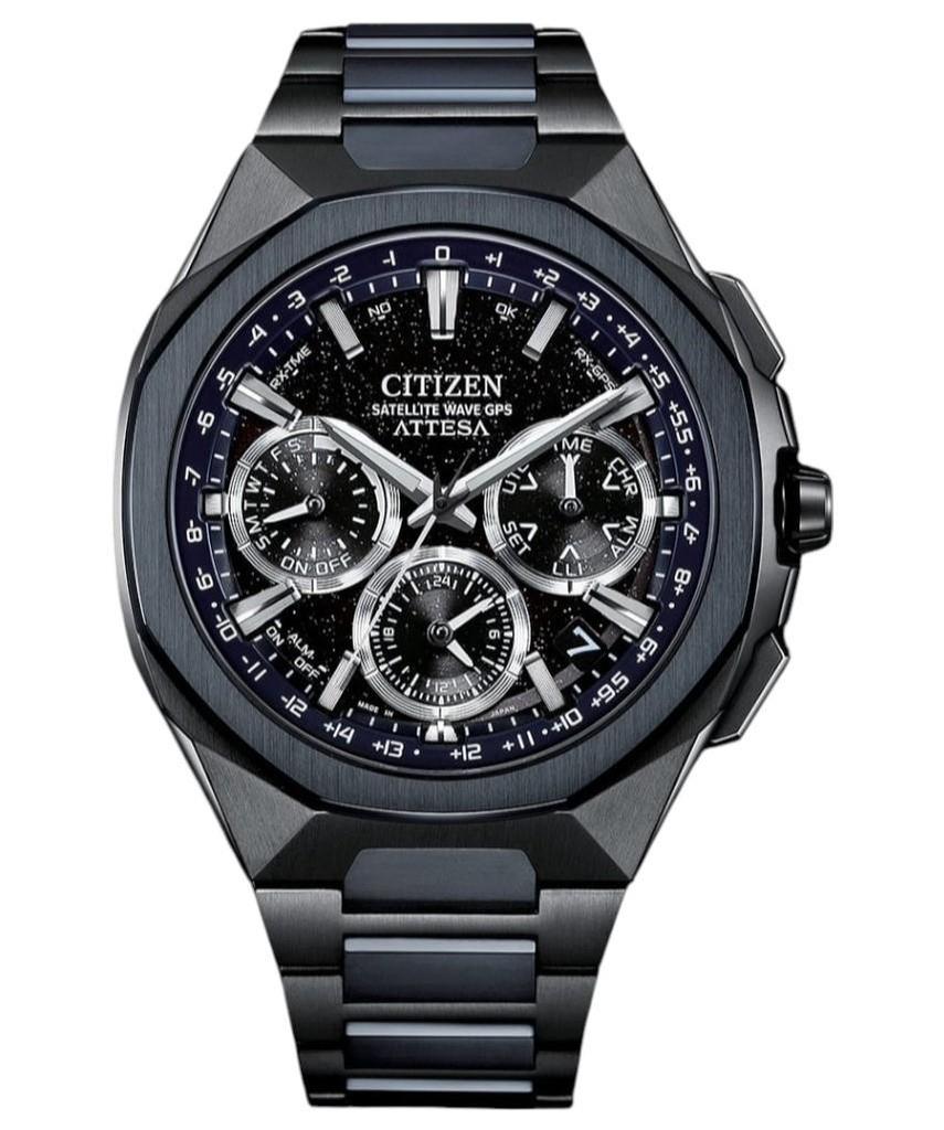 Citizen Hodinky ATTESA Satellite Wave GPS Blue Universe Super Titanium CC4106-74E