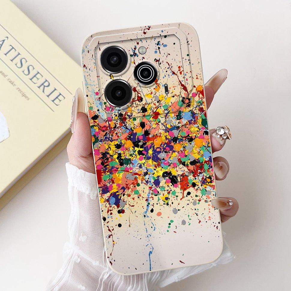 Phone Shell For Tecno Pova 6 Pro 5G Case LI9 Cute Animals Cases Soft Silicone TPU For Pova 6 Pova6 Pro Protector Cover 6.78"