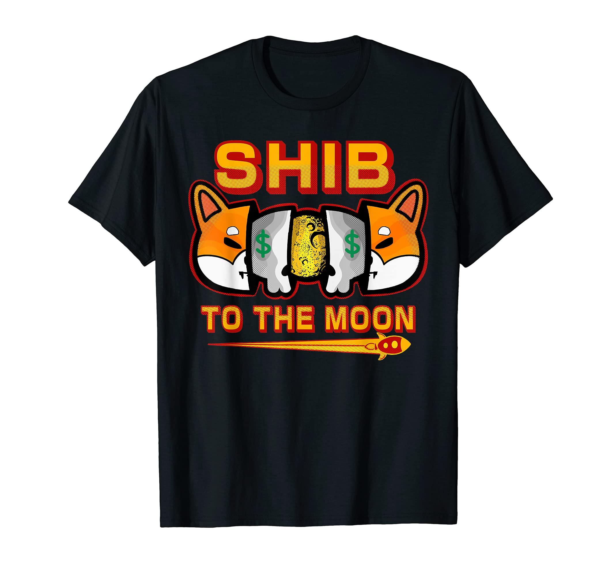 

Футболка SHIB ARMY Crypto Coin Shib to the moon чёрный
