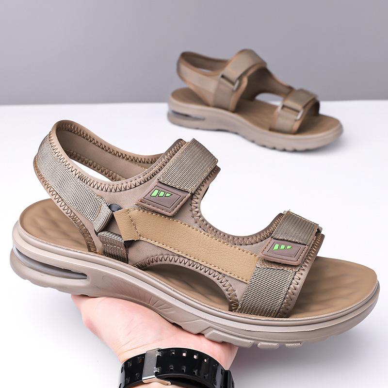 Fashion New Men's Summer Comfort  Gladiators Air Cushion Sandals Trendy Slipper Garden Beach Shoes Hombre Footwear