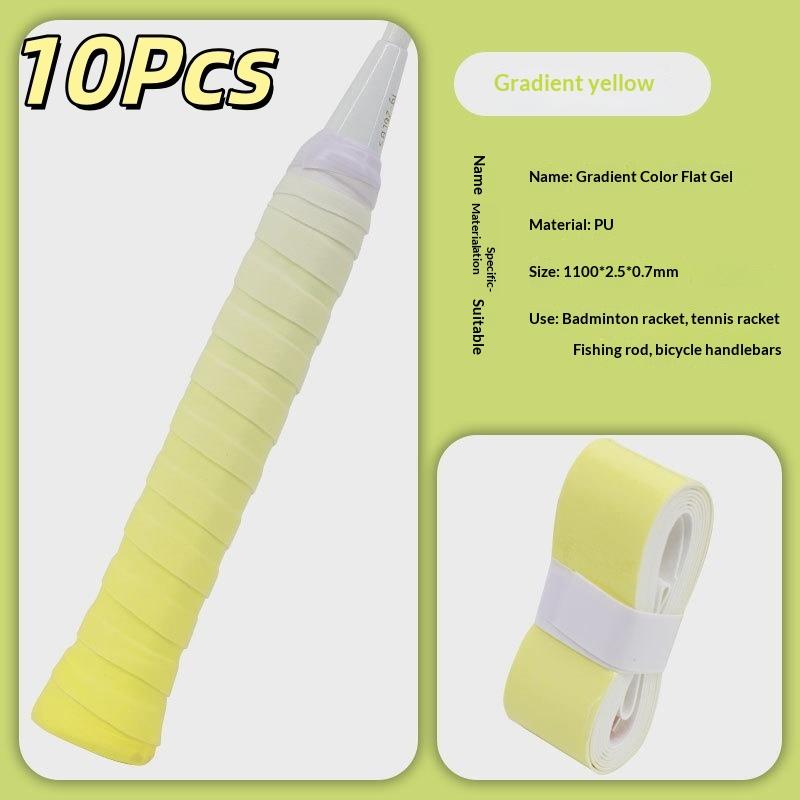 PU Tennis Racket Overgrip Tape 10 20Pcs Non Slip Band Absorbent for Badminton Racquet Sweat Absorption Sports Gear