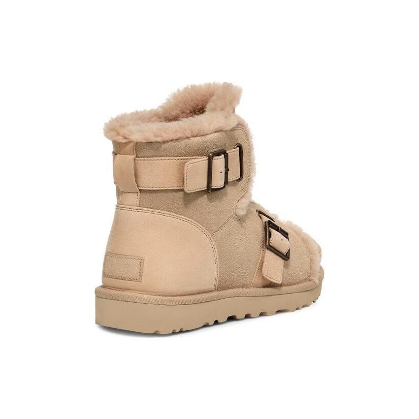 New UGG Dune Mini Buckle Boot 'Sawdust' Women's 1119431-SWD