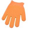 Pet Grooming Glove Silicone Double Sided Fast Frothing   Cat Hair Removal Glove for   and Short Hair