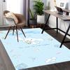 Cinnamoroll Anime Cartoon Design Chair Mat Non-Slip Carpet for Office Home Decoration Living Room Bedroom Game Room Dormitory.E080