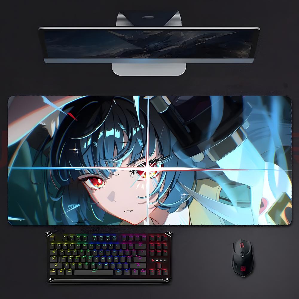 Game Stylish Zenless Zone Zero Hoshimi Miyabi Mouse Pad Mousepad Large Gaming Lockedge Thickened Pc Table Desk Mat