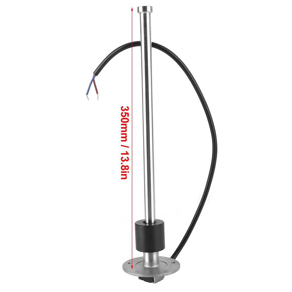 Versatile 316 Stainless Steel Fuel Sensor for Marine Boat Trucks, Stable Output Signal, Easy Installation (350mm)