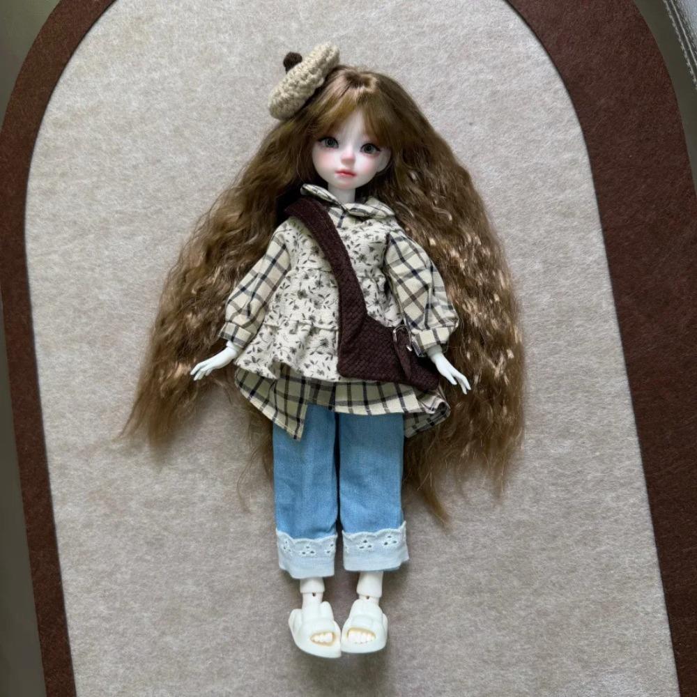 

Новые 6 точек подходят для одежды для кукол BJD 30 см, платье для кук 30 см, нарядный костюм, кукла Призрачная Мать, платье Лолита Only clothing