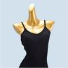 Knitting Camisole Dress Women's Summer V Neck Backless Slit Inner Wear Base Hip-Wrapped Sweater Skirt