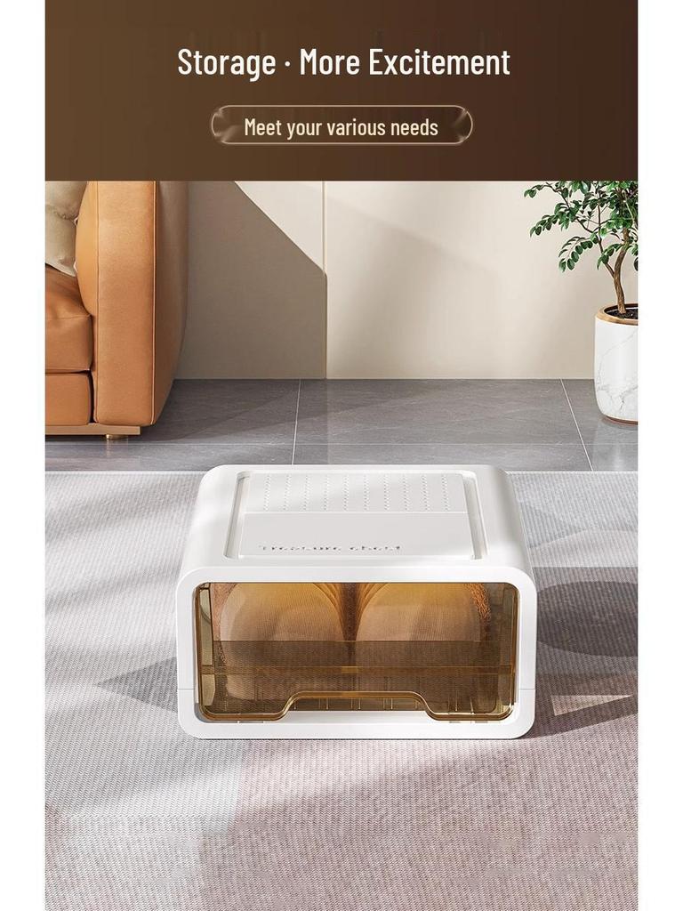 Three-in-One Drawer-Style Underwear, Sock & Panty Organizer Box