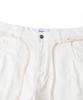Nitied Outstring Curved Cotton Balloon Pants White