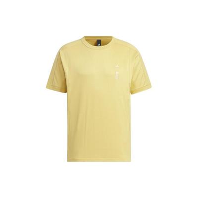 Casual Pullover Sports T-Shirt Men Tops Yellow IX4272