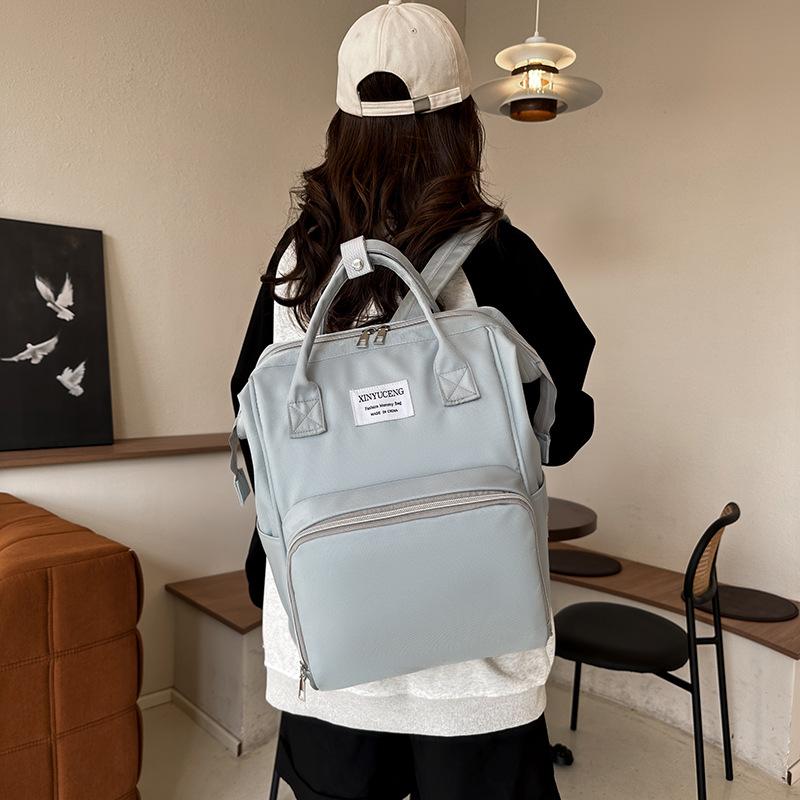 Mommy Bag New Outdoor Portable Insulated Back Milk Bag Large Capacity Multi Functional Leisure Shoulder Baby Bag