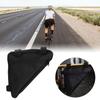Waterproof Bicycle Triangle Bag Spacious Storage Bike Beam Hanging Bag  Outdoor Sports