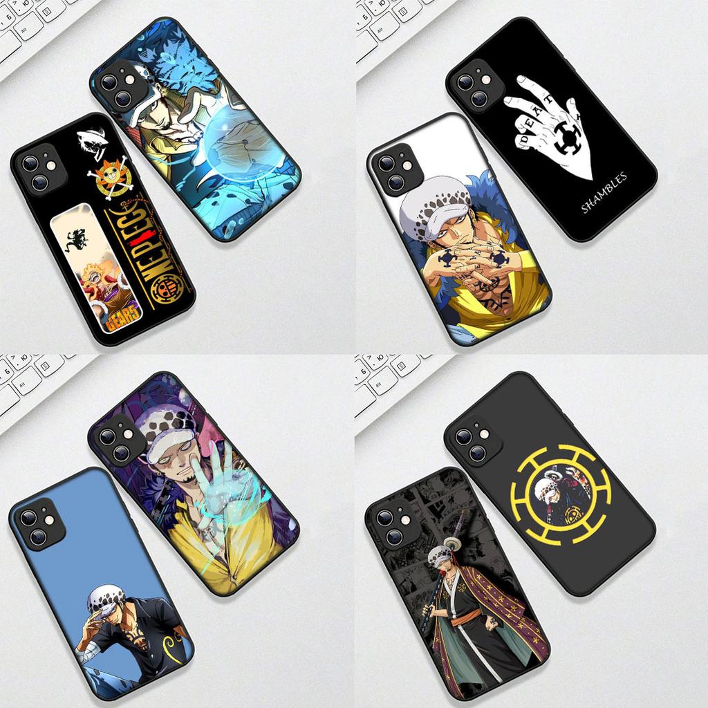 Cover for Samsung Galaxy S20 S22 S21 FE Ultra Plus A07 A17 A15 A16 A25 A57 A37 Phone Case Trafalgar Water Law One Piece Luffy