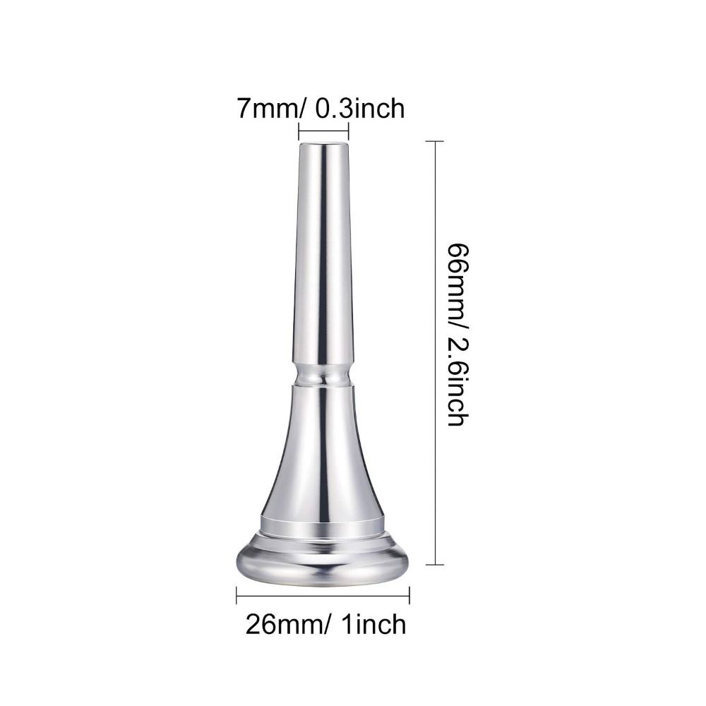 Gold Silver French Horn Mouthpiece Professional Horn Mouthpiece Stylish   Musician