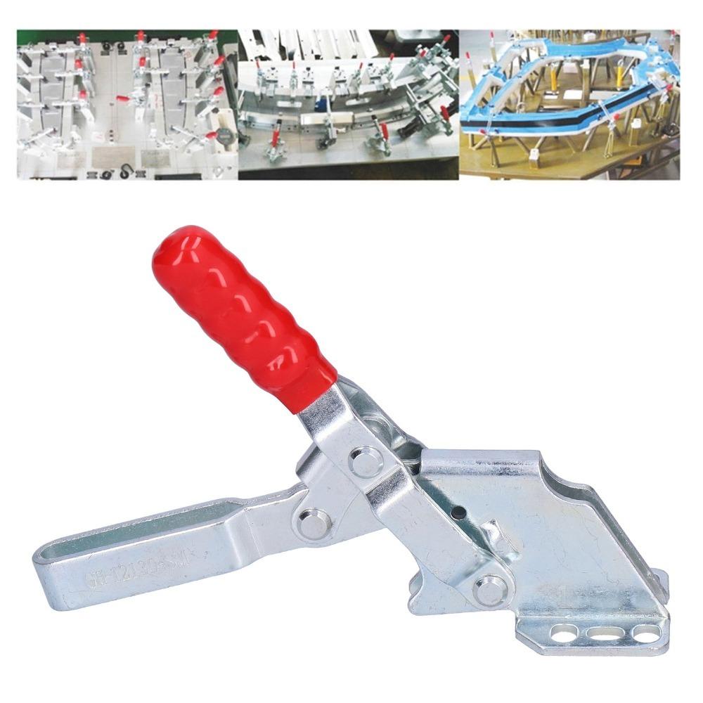 Galvanized iron Welding Fixture Clamp Silver Quick Release Toggle Clamp Toggle Clamp  Metalworking