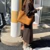Newest Retro Suede Premium Tote Bag Women'S One-Shoulder Bag Large-Capacity Bag Leisure All-Match Handbag Shopping Bag