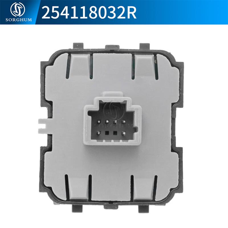 254118032R Electric Power Window Switch Button For Renualt Clio II Dacia Duster Fluence Logan Oroch Sandero 10132089 25411-8032R