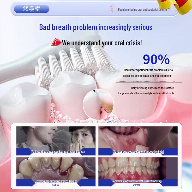 Qingzitang Povidone-Iodine Mouthwash