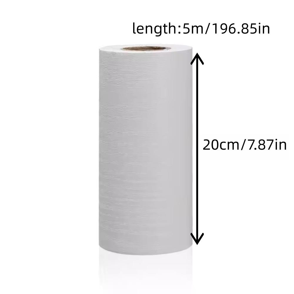 1pc 5mX20cm Self-adhesive Wall Trim Line Skirting Border Waterproof Baseboard Wallpaper Sticker for Living Room Home Decoration